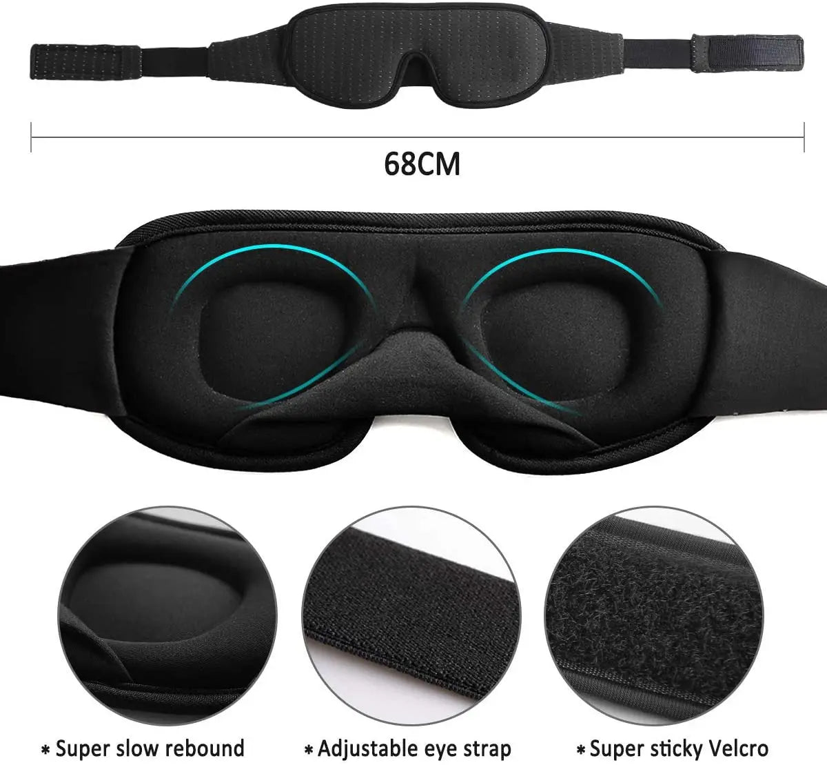 Soft Padded Sleep Eye Mask