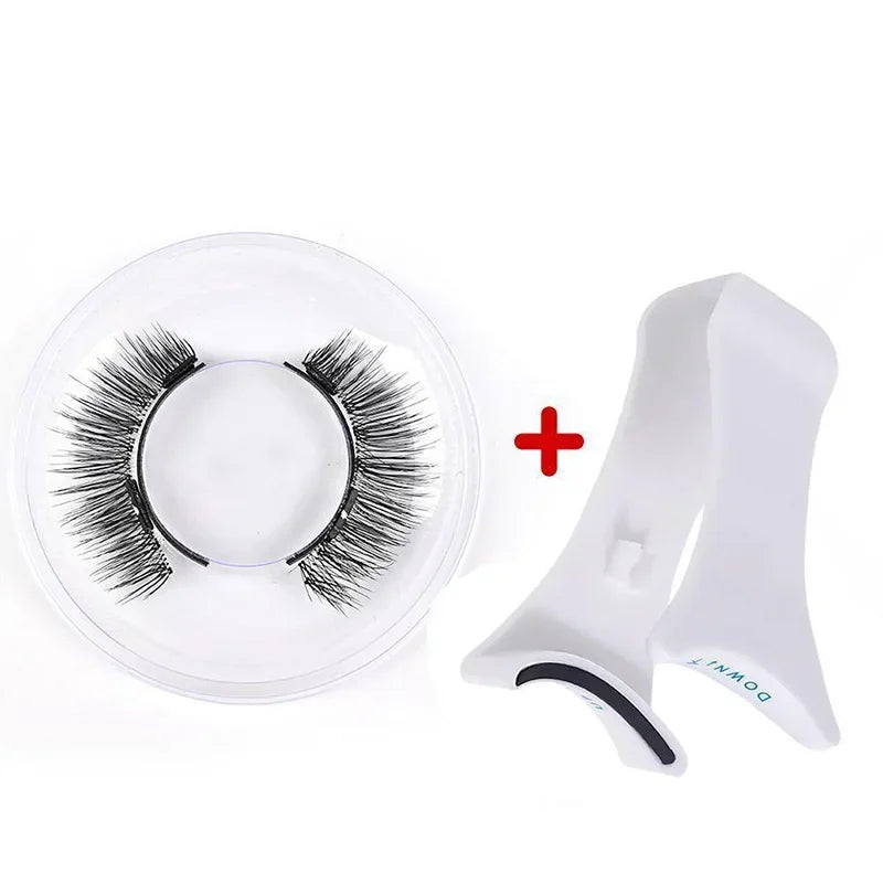 1 Pair magnetic eyelashes + Free tweezers