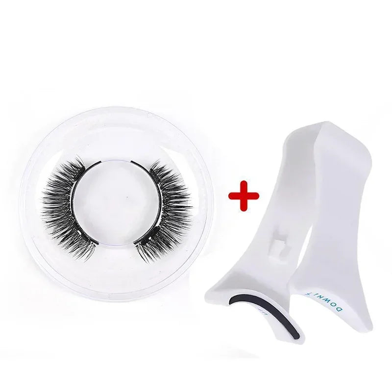 1 Pair magnetic eyelashes + Free tweezers